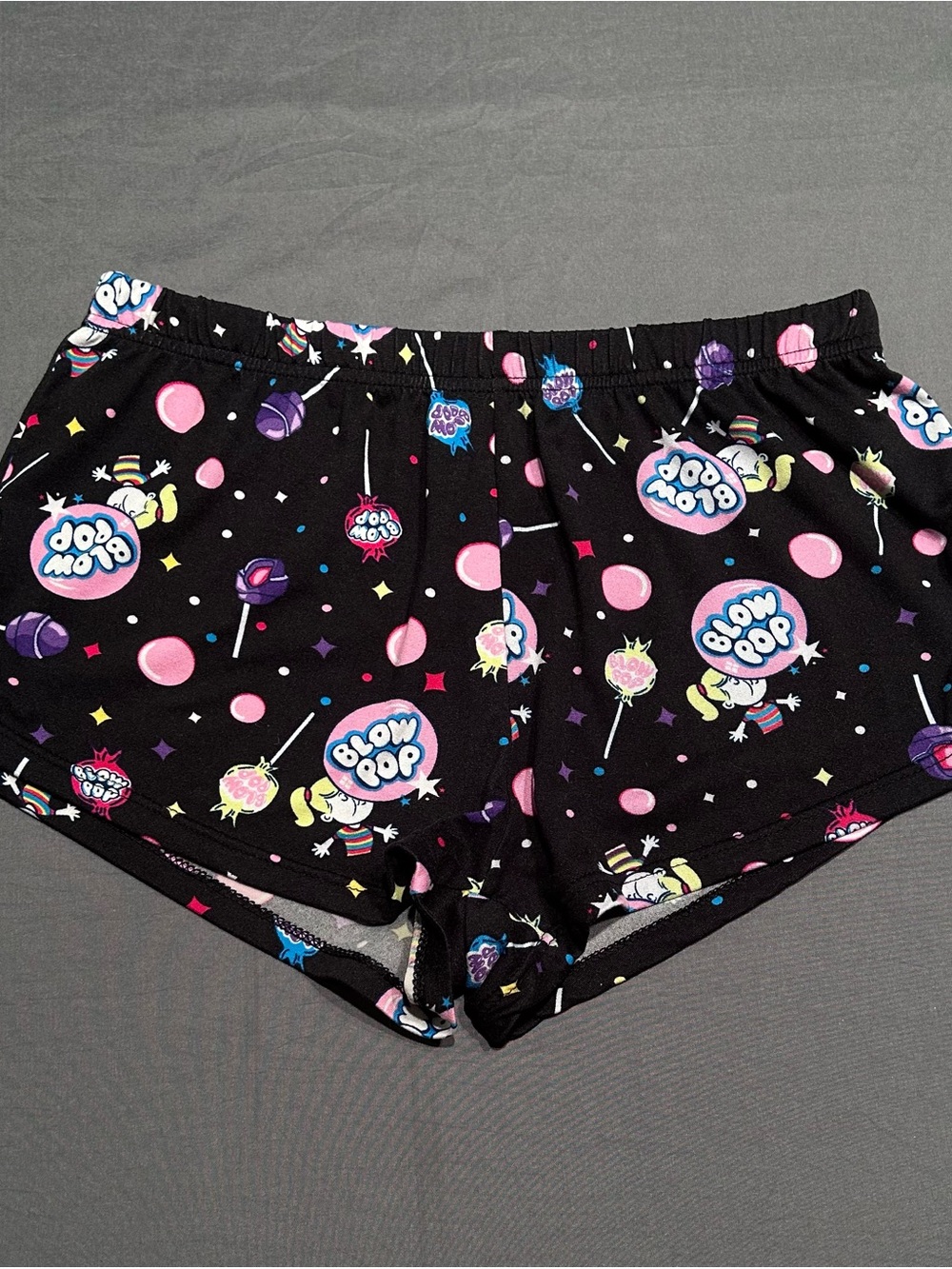 Charms Blow Pop Graphic Lounge Sleep Shorts